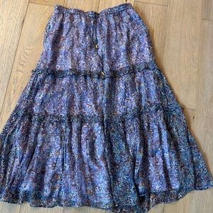 New*Anthropology maxi skirt Sz 4